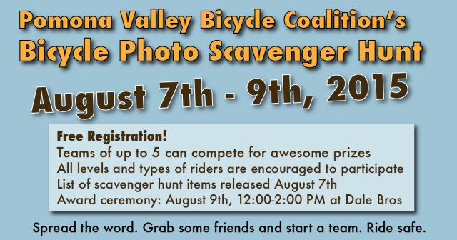 Bicycle Photo Scavenger Hunt