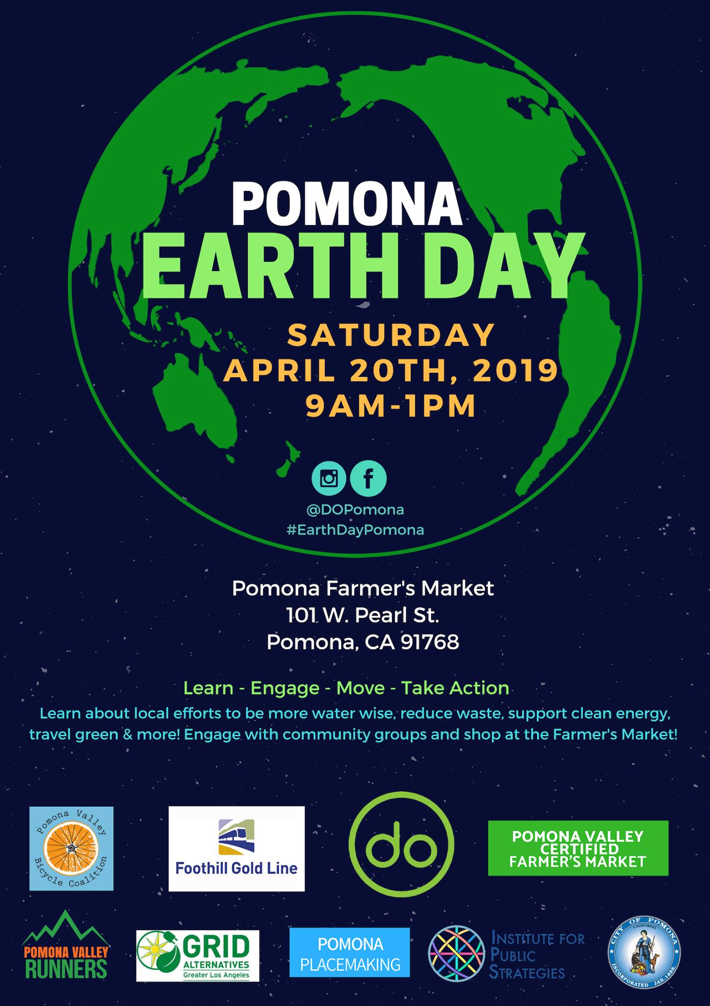 Pomona Earth Day flyer
